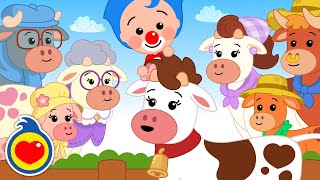 La Vaca Lola y Su Familia ♫ Canciones Infantiles ♫ Plim Plim [upl. by Pas]