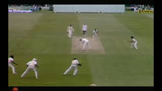 Malcolm Marshall bowling Around 100mph vs England 1984 test [upl. by Tosch869]