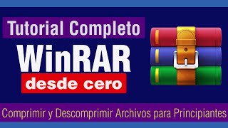 Como Comprimir y Descomprimir archivos con Winrar en Windows  Guía completa en español 2024 [upl. by Feinberg]