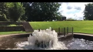 Historic Lake Hopatcong Fountain Flowed for First Time in Years on Aug 2 2021 [upl. by Domenic756]