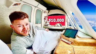 17hrs on World’s Longest First Class Flight  Emirates A380 [upl. by Mikal348]