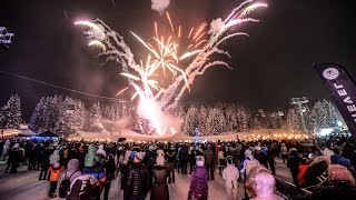 Courchevel  Festival Pyrotechnique 2017 [upl. by Aivilo963]