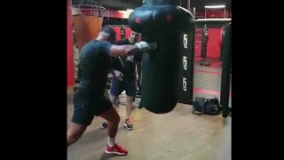 Agit Kabayel 180 Training For Ring Return Heavyweight Boxing [upl. by Phillipe769]