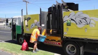 What happens to your glass recycling in Taranaki [upl. by Kahcztiy55]