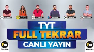 TYT Full Tekrar Başlıyor  CANLI YAYIN  Tekrar Kamplarında Neler Yapacağız  F10 Yayınları [upl. by Athiste]