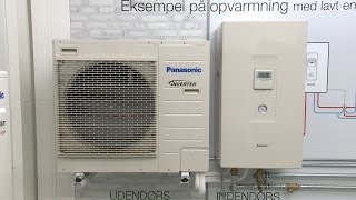 Panasonic luftvand varmepumper fra Solar [upl. by Ashjian]