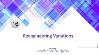 16Reengineering variations Part2 [upl. by Kampmann]