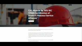 CAS eLearning Module 3a  ISO  IEC 17065 Certification of Product  Processes  Service schemes [upl. by Chisholm]