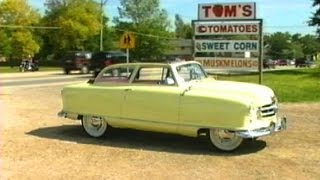 1951 Nash Rambler AirFlyte convertible Yes we go for a ride Frighteningly Cute [upl. by Imhskal]