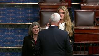 Kelly Loeffler new Georgia GOP senator sworn in [upl. by Charis]