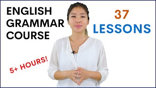 Basic English Grammar Course for Beginners  37 Lessons  Learn with Esther [upl. by Boles]