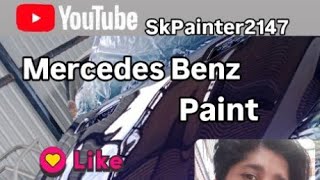 MercedesBenz enquiry for paint 2k paint sangam motor Rania paintworkshop automechanic mechanic [upl. by Mandler42]