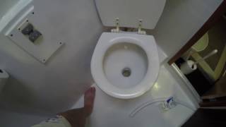 Fixing The Jabsco Toilet On Stress Less [upl. by Ahsiema925]