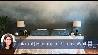 Painting an Ombré Wall  Speedy Tutorial 27 [upl. by Suaeddaht148]