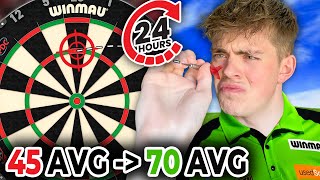 I Trained Like a Professional Darts Player For 24 Hours [upl. by Guss]