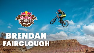 Brendan Fairclouths Insane Finals Run POV  Red Bull Rampage 2014 [upl. by Laughton697]