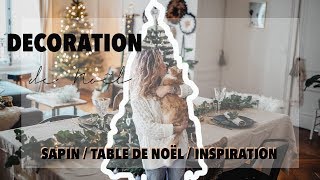 DECORATION  SAPIN ET TABLE DE NOËL 🎄🤶🏻🎁 [upl. by Aieka]