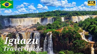 🇧🇷 Iguazu Waterfalls Travel Guide Brazilian side 4K [upl. by Gathers]