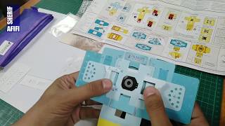 Foldscope assembly  How to assemble Foldscope [upl. by Einohtna696]