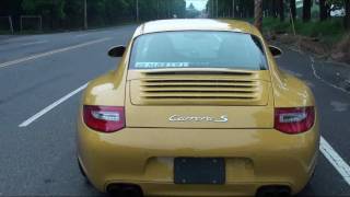 Porsche 9972 PDK Carrera S iPE Exhaust System [upl. by Pulcheria270]