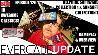 BCB 120 Evercade Update Delphine amp Sunsoft Collections Gameplay amp Overview [upl. by Ennairej651]