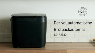 Brotbackautomat SDR2530  30 Programme amp RosinenNussVerteiler  Panasonic Produktvorstellung [upl. by Hayn]