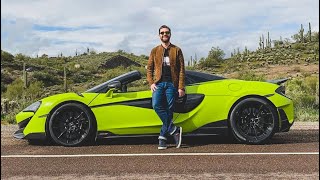 NEW McLaren 600LT Spider First Drive Review  McLarens Best Car [upl. by Ytram879]