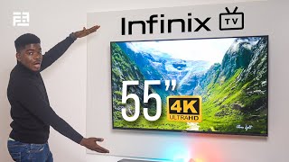 55 Inch Infinix X1 4K Android TV Review  BudgetFriendly [upl. by Dichy]