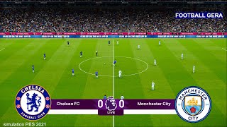 CHELSEA vs MANCHESTER CITY  ENGLAND PREMIER LEAGUE 202324  Full Match All Goals  PES Gameplay [upl. by Selima]