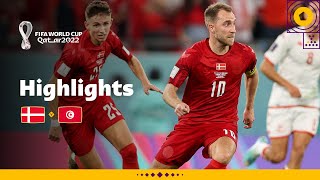 Eriksen returns in hardfought clash  Denmark v Tunisia highlights  FIFA World Cup Qatar 2022 [upl. by Ttsepmet]