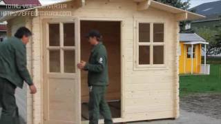 Video montaggio casette in legno [upl. by Ydac]