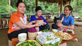 250 Days Harvest Agricultural  Crab Mango Banana  Go To Market Sell  Cooking With Lý Thị Ca [upl. by Zenobia]