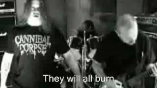 Sentenced To Burn Music Video  Lyrics [upl. by Ahsienod]