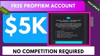 5K Funded Account Forex instant Claim Free Funded Account Live trading funded challenge ST 2024 [upl. by Inahc]