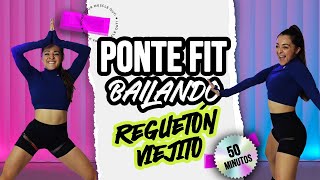 PONTE FIT bailando en CASA REGUETÓN VIEJITO 10 Oldschool reggaeton Zumba Cardio Natalia Vanq [upl. by Aixela]