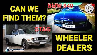 Wheeler Dealers Where Are They Now BMW 840 amp Triumph Stag [upl. by Doane705]