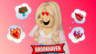 JAI UN ADMIRATEUR SECRET à LÉCOLE sur BROOKHAVEN RP  ROBLOX FR [upl. by Simara616]