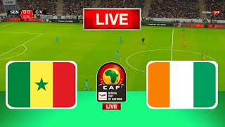 LIVE🔴 Senegal Vs Ivory Coast  Africa Cup of Nations  Round of 16  Live Football Match Today [upl. by Enoch]