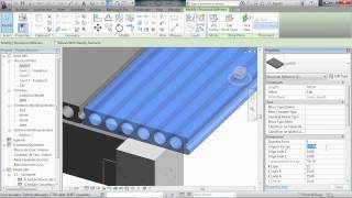 Revit 2013  Demonstração de Customização de Laje Premoldada [upl. by Kcirrek]