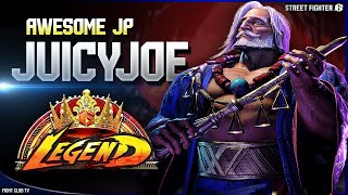 JuicyJoe JP New Patch ➤ Street Fighter 6 [upl. by Narba520]