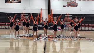 Weatherly Junior High Cheerleading 2024 Homecoming PepRally Dance [upl. by Ysnil]