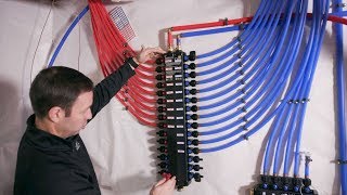 PEX Manifold System  Pros and Cons  Tour [upl. by Jedidiah]