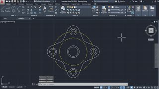 AutoCad Drawing Mechanical  Autocad 2d tutorial for beginners  Drawing  CAD by Ankit  autocad [upl. by Ibbed]