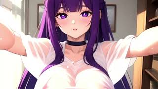 Fern takes care of you ❤️ Girlfriend lofi ASMR Ear Blowing that will calm you down  No Talking [upl. by Tayyebeb746]