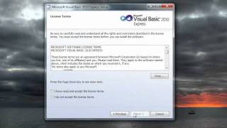 Visual Basic Tutorial  2  Installing The Visual Basic IDE [upl. by Latrell]