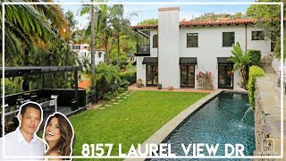 8157 Laurel View Drive  5350000  LA Home Tour [upl. by Ycrad]