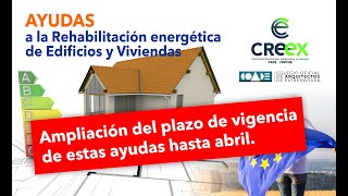 🔴 DIRECTO  2ª WEBINAR SOBRE LAS AYUDAS A LA REHABILITACIÓN ENERGÉTICA DE EDIFICIOS Y VIVIENDAS [upl. by Naus389]