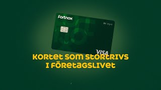 Fortnox Företagskort – Kortet som stortrivs i företagslivet [upl. by Weider77]