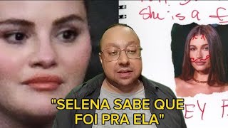 Selena Gomez quotNÃO ACHOU GRAÇA NENHUMAquot ao ver Dona Hailey Bieber de Mean Girl quotSABE QUE FOI PRA ELAquot [upl. by Idnew]