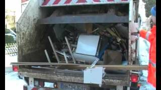 Bulk waste collection Schörling 2R PART 1 [upl. by Creigh208]